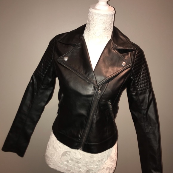 Leather H&M jacket - Picture 2 of 4